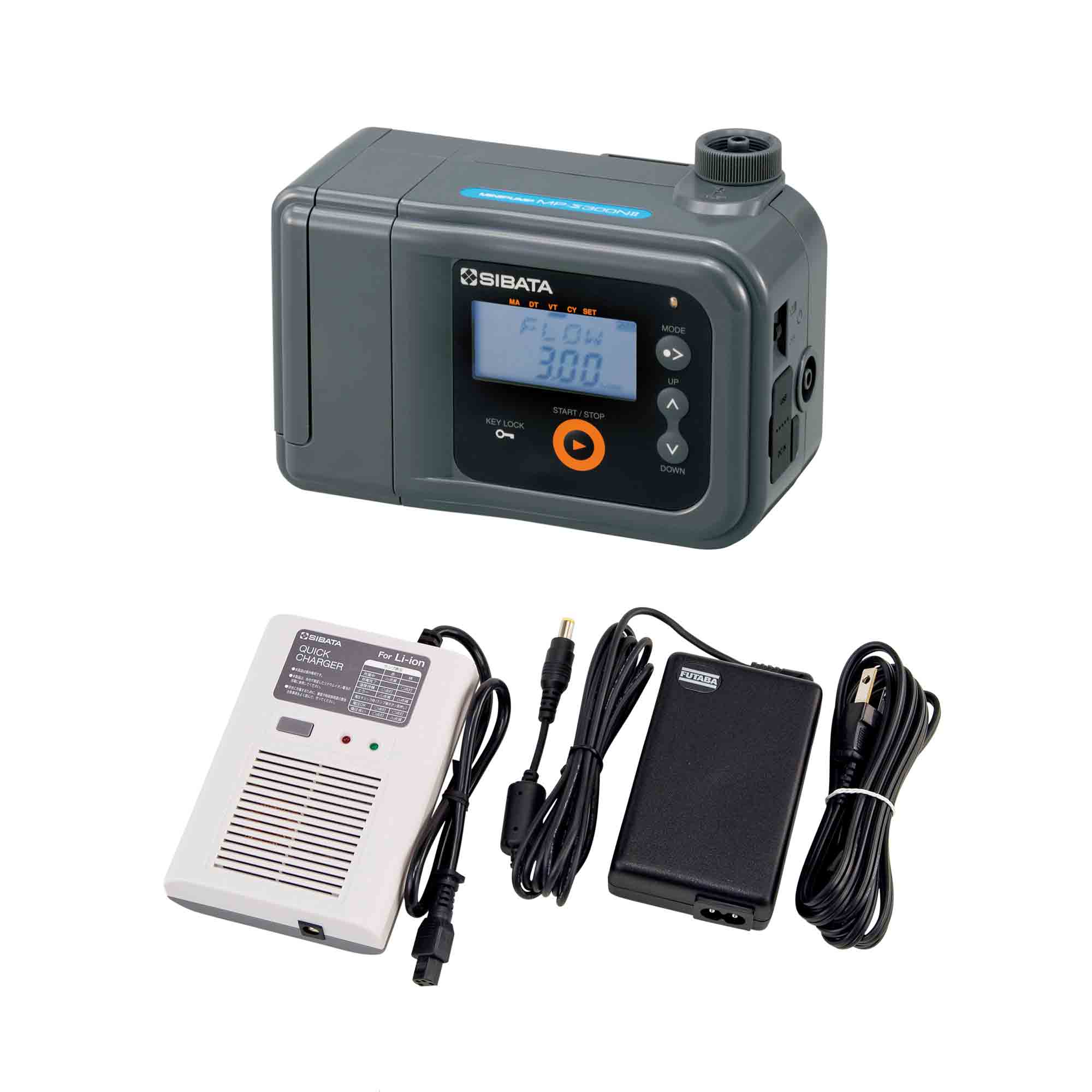 微型空氣流量泵MP-&Sigma;30NⅡ，MP-&Sigma;300NⅡ，MP-&Sigma;500NⅡ型QC-10N